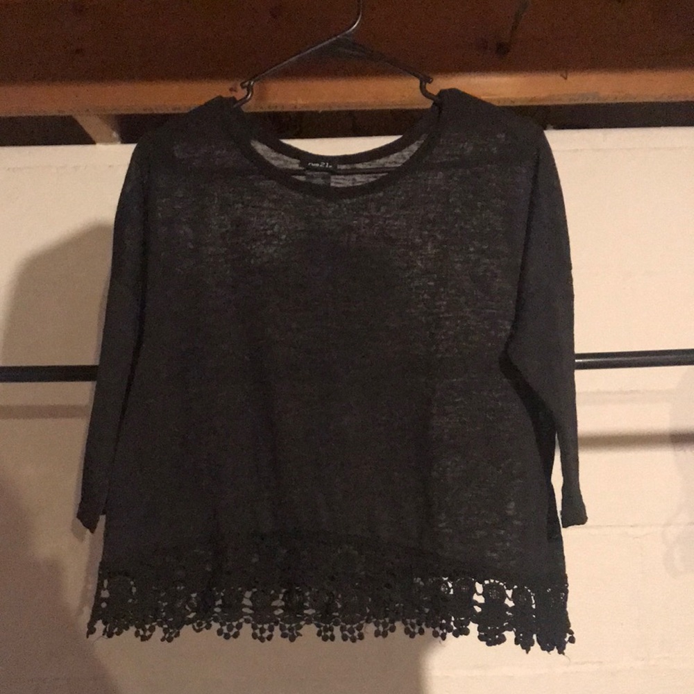 Crop Lace Top
